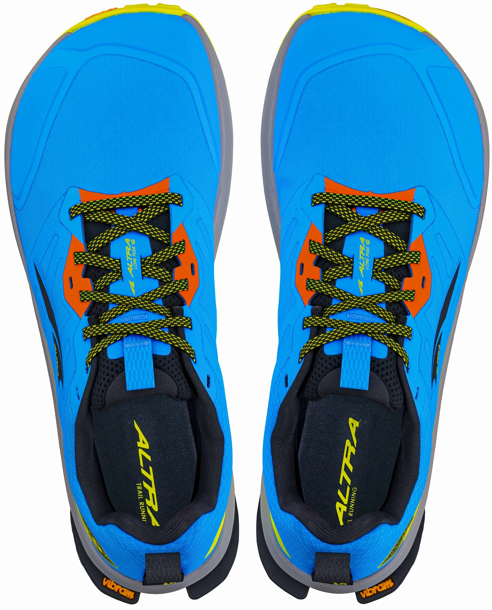 Altra Lone Peak 9  Mens Trail Running Shoes - Blue Trail Stability Sneakers