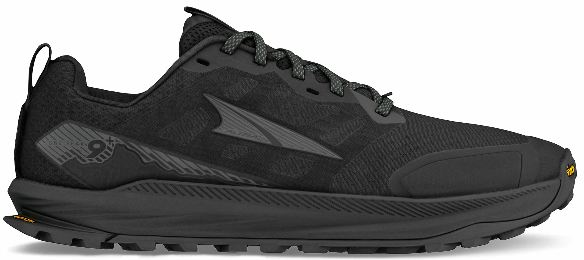 Altra Lone Peak 9  WIDE FIT Mens Trail Running Shoes - Black Altra shoe selections