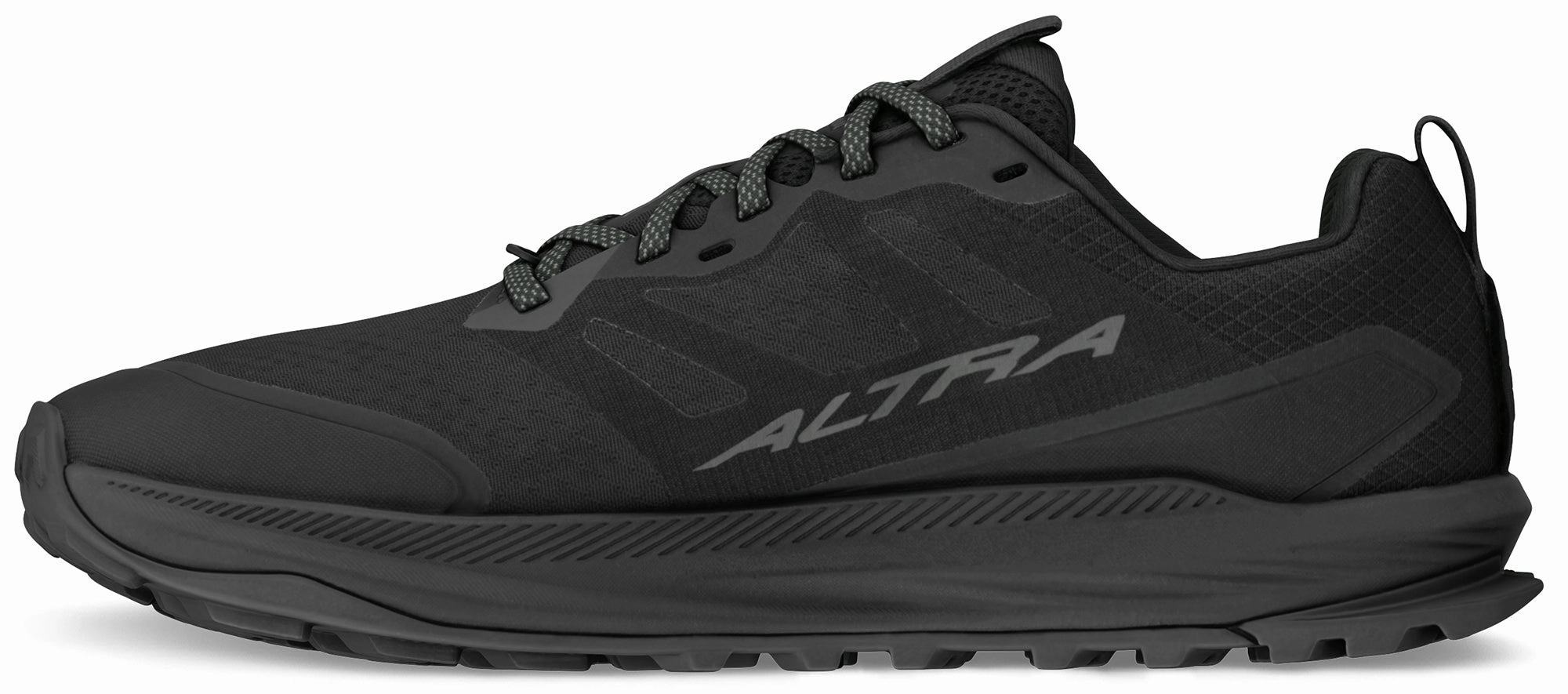 Altra Lone Peak 9  WIDE FIT Mens Trail Running Shoes - Black Trail Stability Sneakers