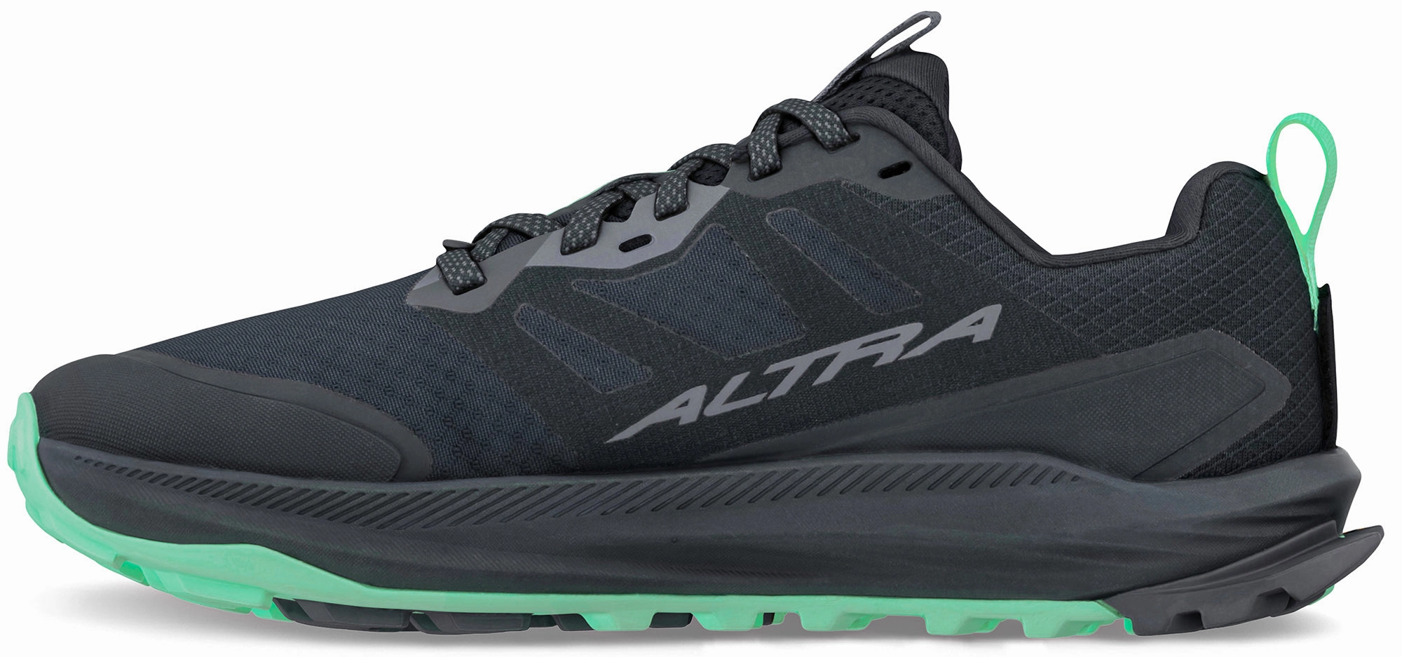 Altra Lone Peak 9  Womens Trail Running Shoes - Black Trail Stability Sneakers