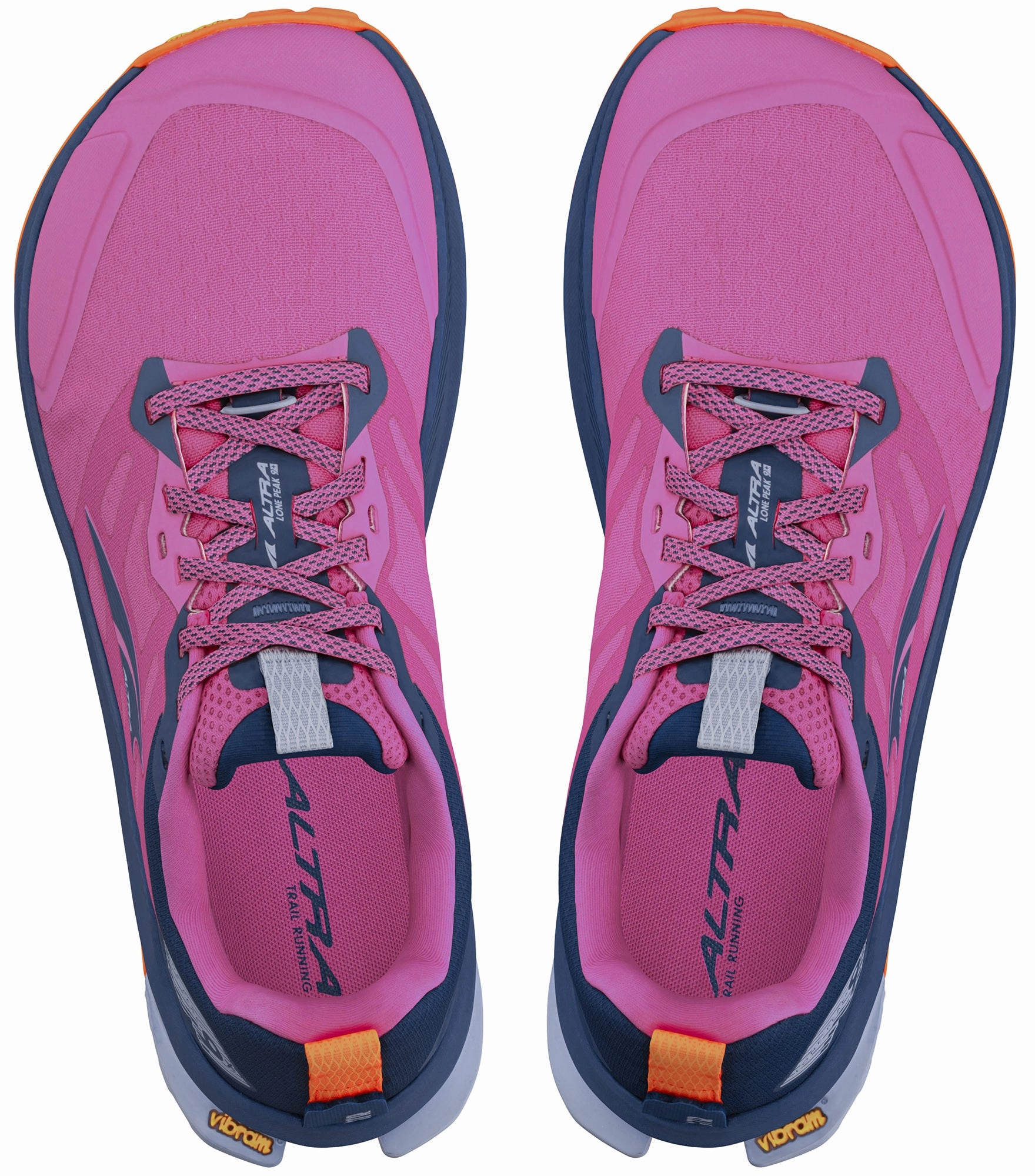 Altra Lone Peak 9  Womens Trail Running Shoes - Purple Trail Stability Sneakers