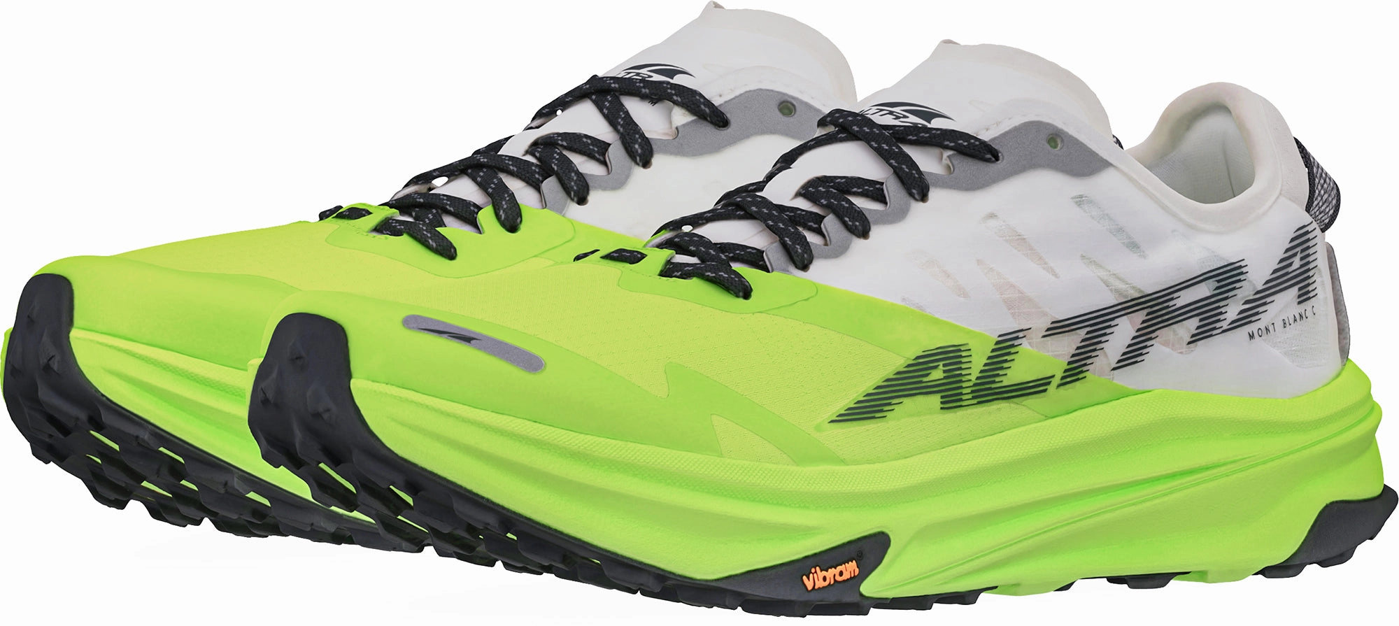 Altra Mont Blanc Carbon Womens Trail Running Shoes - White Trail Stability Sneakers