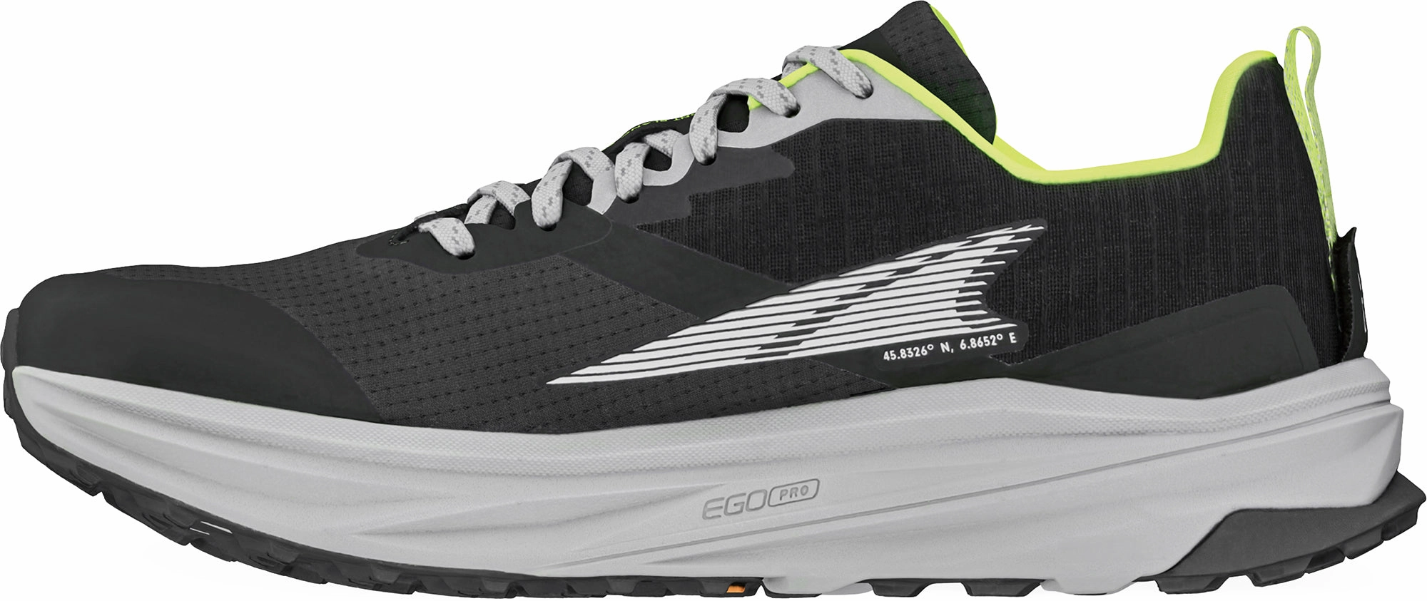 Altra Mont Blanc Speed Mens Trail Running Shoes - Black Trail Stability Sneakers
