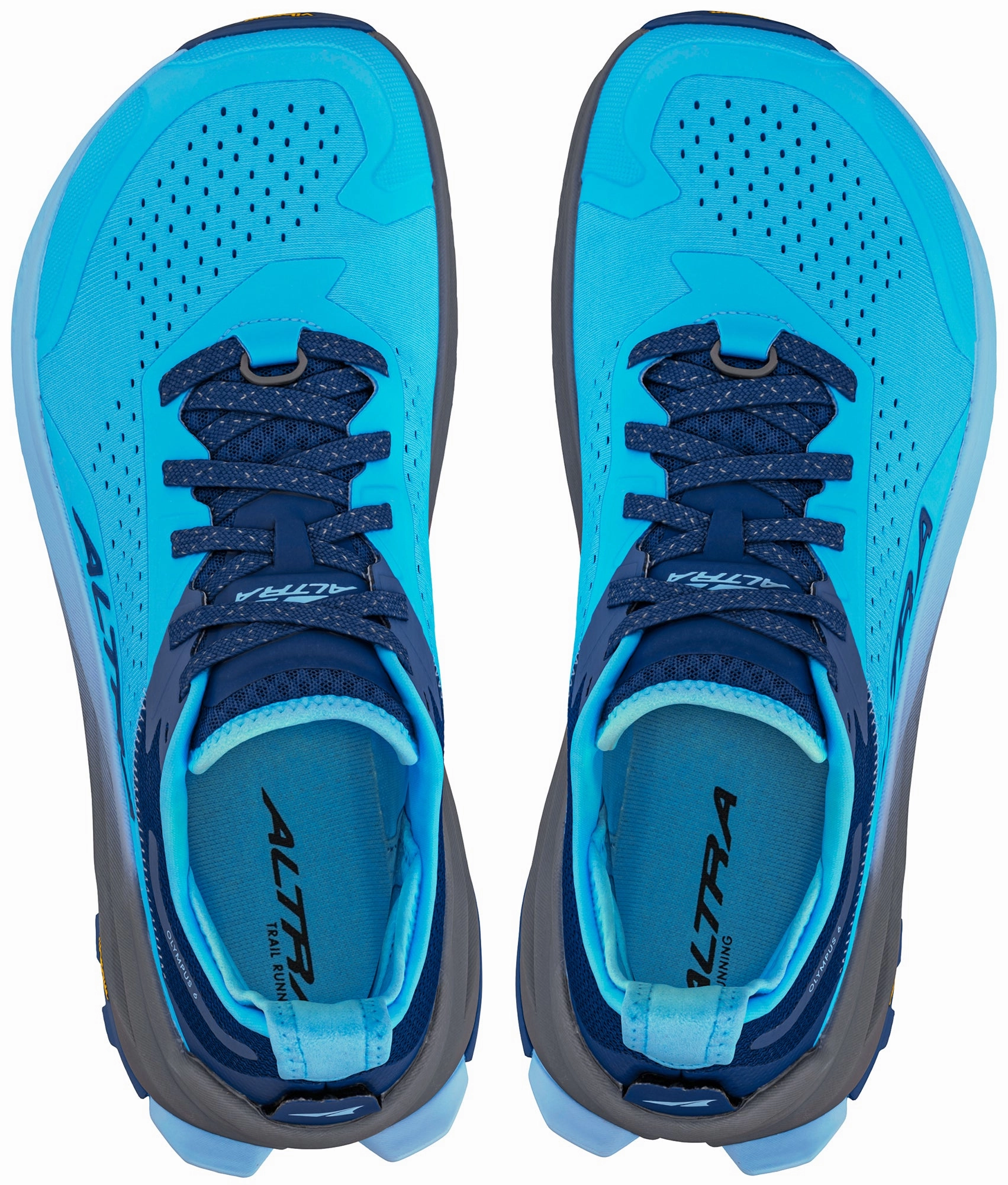 Altra Olympus 6 Mens Trail Running Shoes - Blue Trail Stability Sneakers