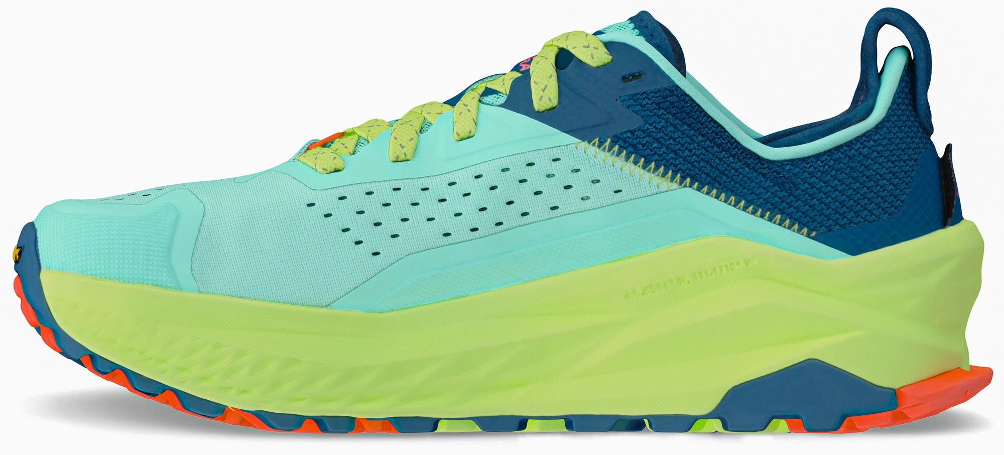Altra Olympus 6 Womens Trail Running Shoes - Green Trail Stability Sneakers