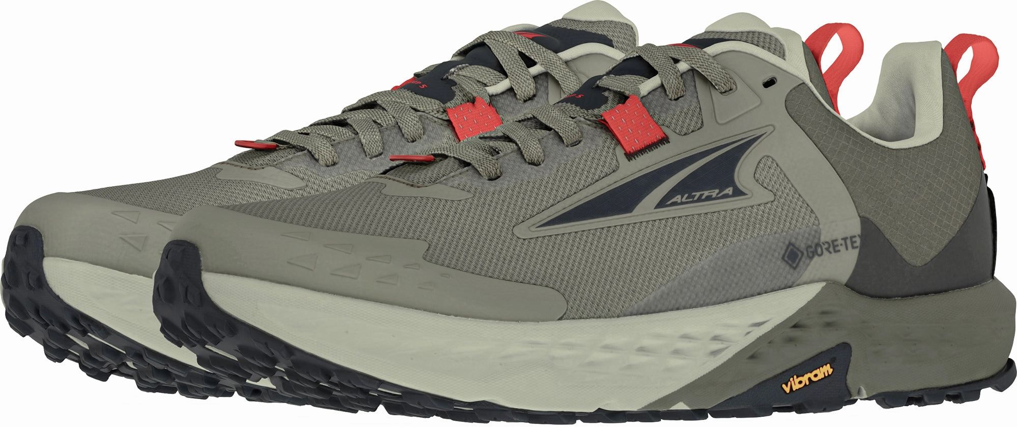 Altra Timp 5 GORE-TEX Mens Trail Running Shoes - Green Trail Stability Sneakers