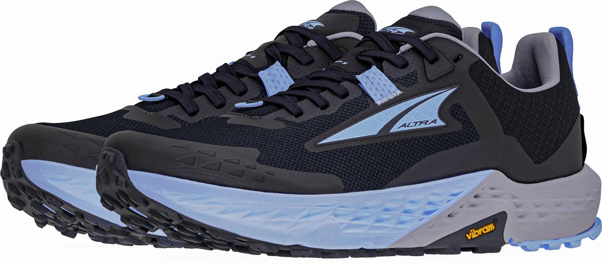 Altra Timp 5 Womens Trail Running Shoes - Blue Trail Stability Sneakers
