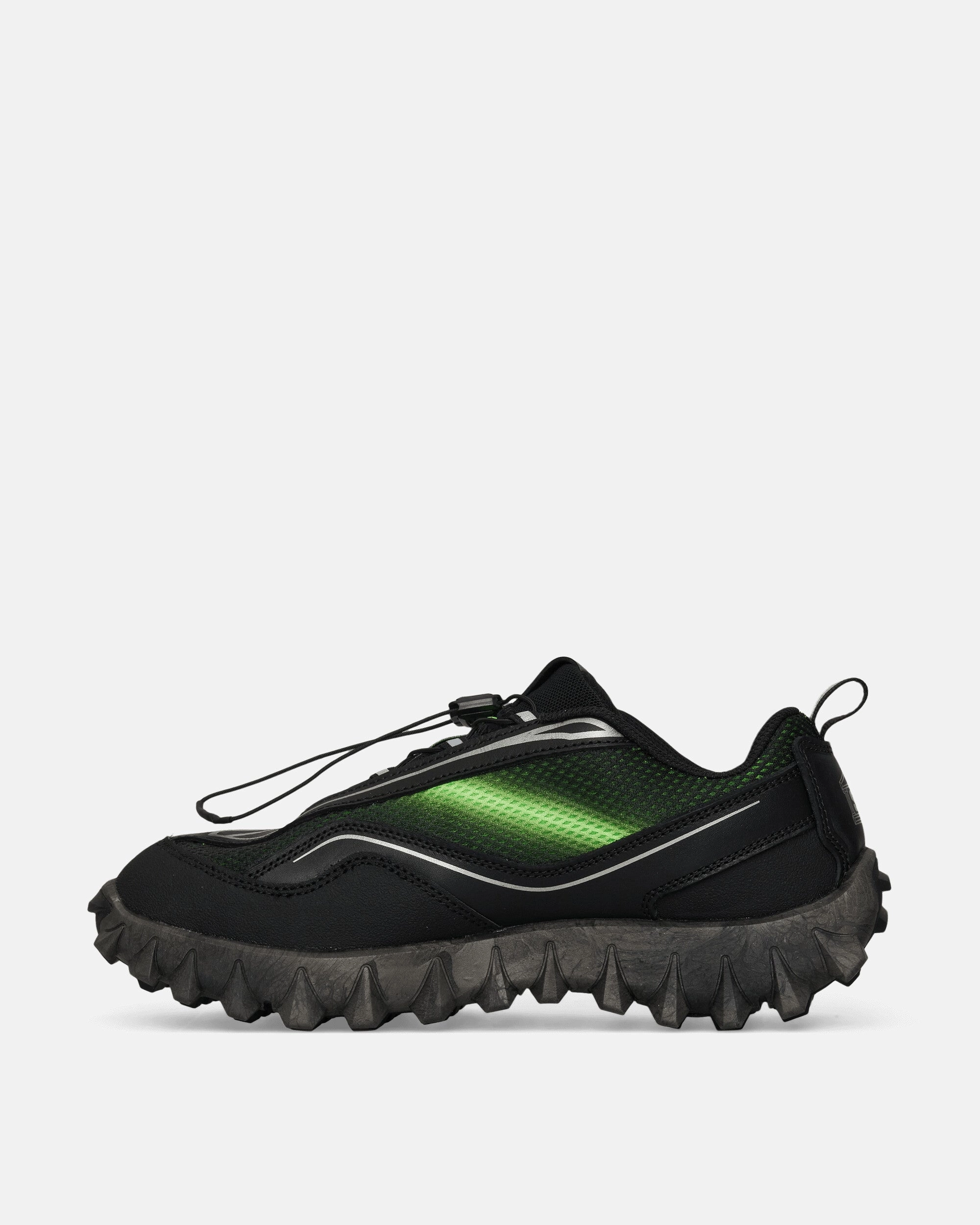 Aries SnowclogSneakers Black / Green Gecko Mountain Trail Runners