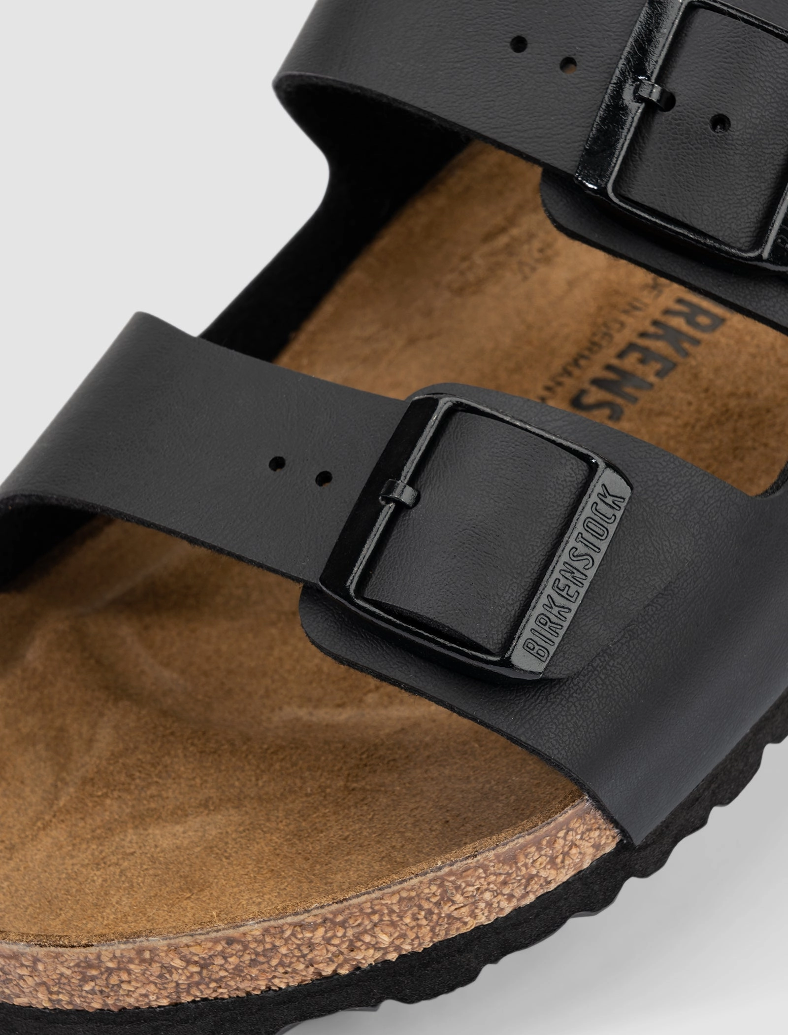 ARIZONA BIRKO FLOR "BLACK" Arch Support Footbeds