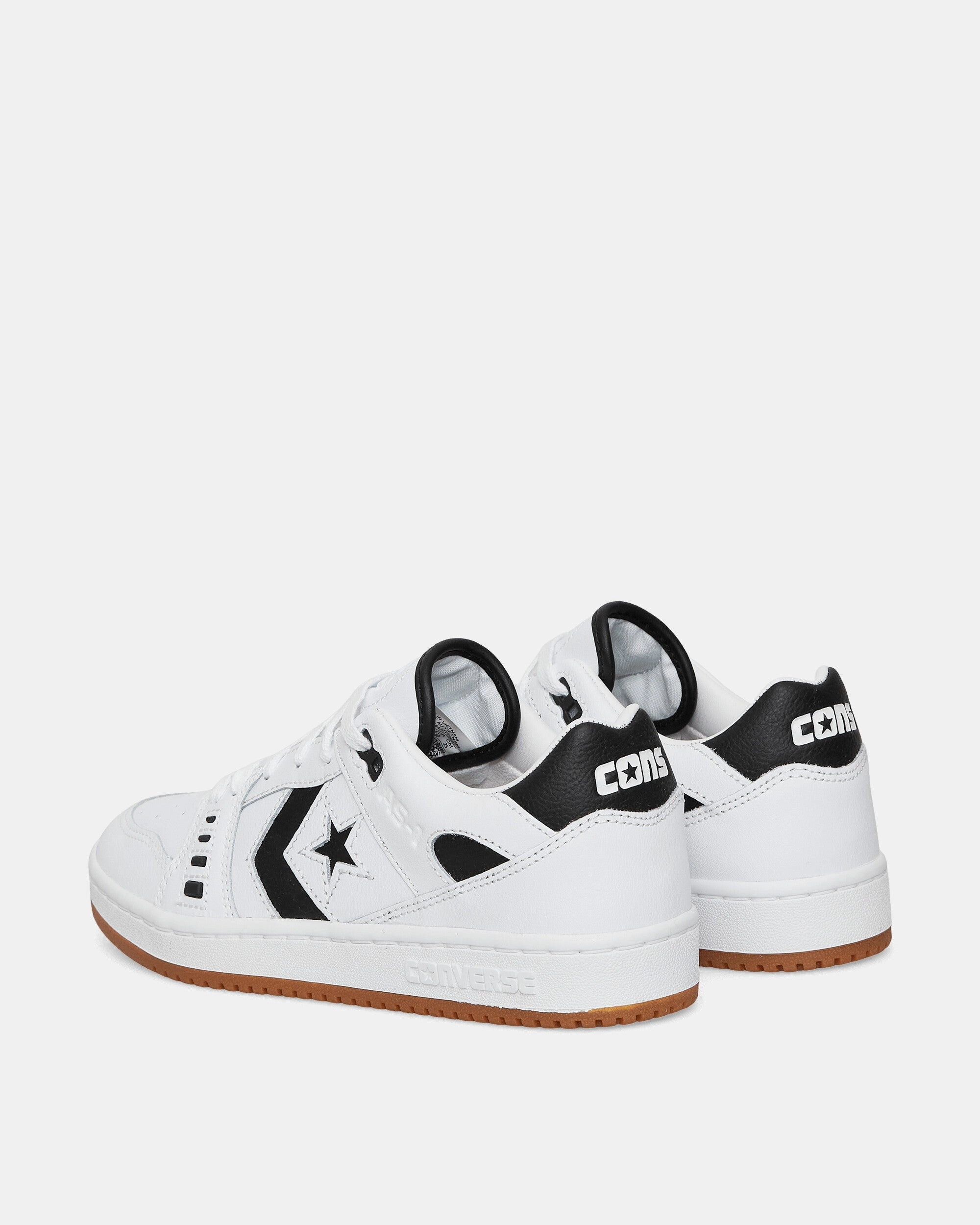AS-1 Pro Sneakers White / Black Classic Canvas Sneakers
