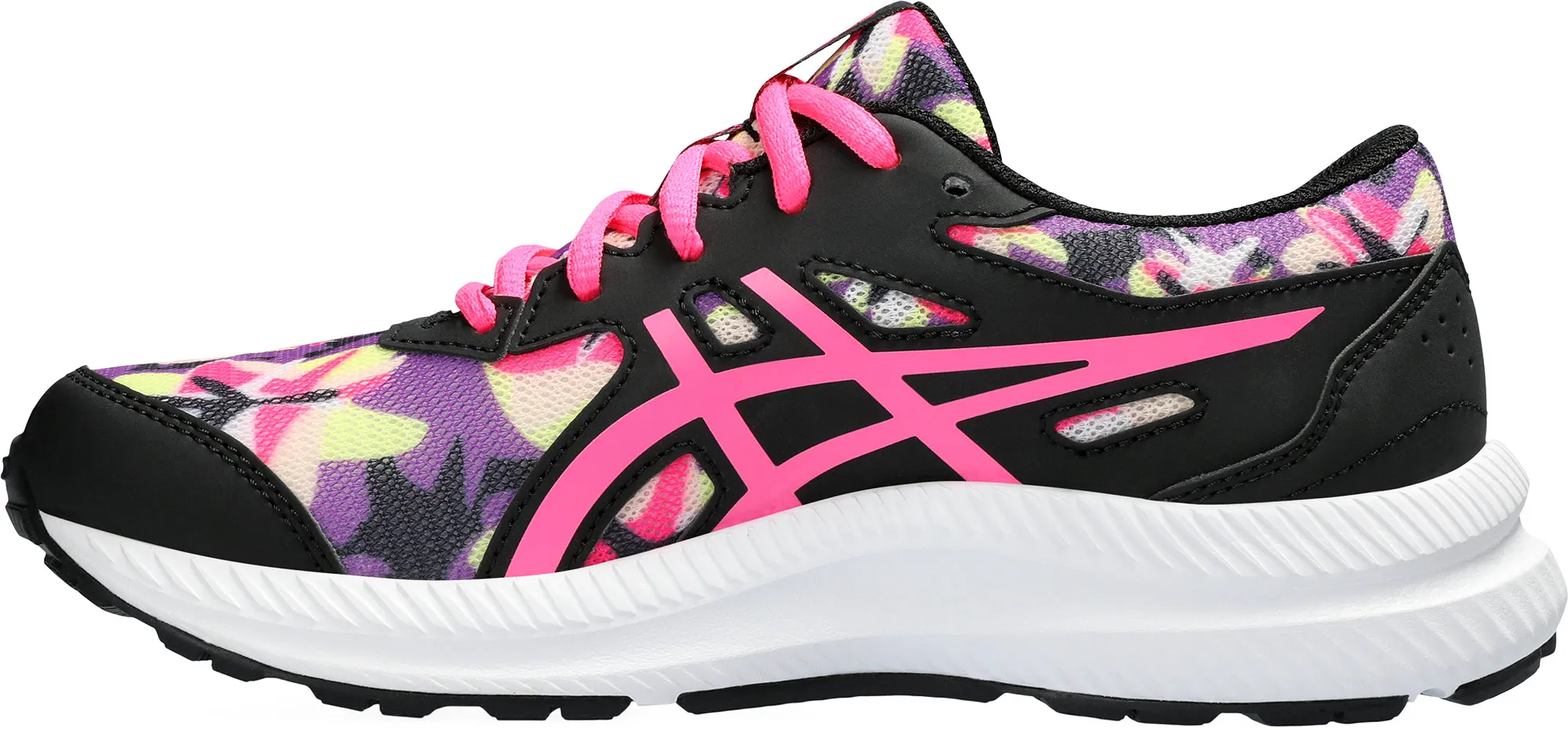 Asics Contend 8 GS Junior Running Shoes - Black Performance Shoes