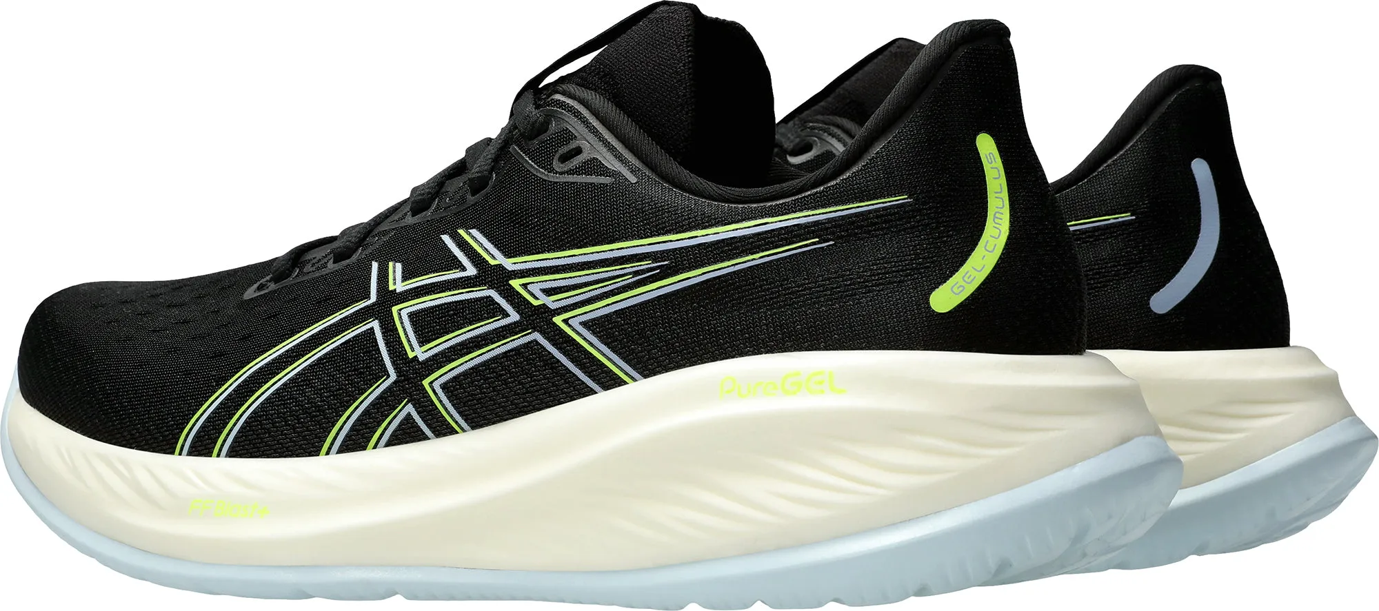 Asics Cumulus 26 Mens Running Shoes - Black Performance Shoes