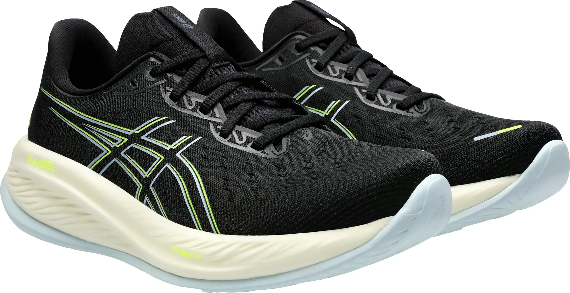 Asics Cumulus 26 Mens Running Shoes - Black Performance Shoes