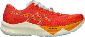 Asics FujiSpeed 3 Mens Trail Running Shoes - Red Asics athletic footwear for training sessions