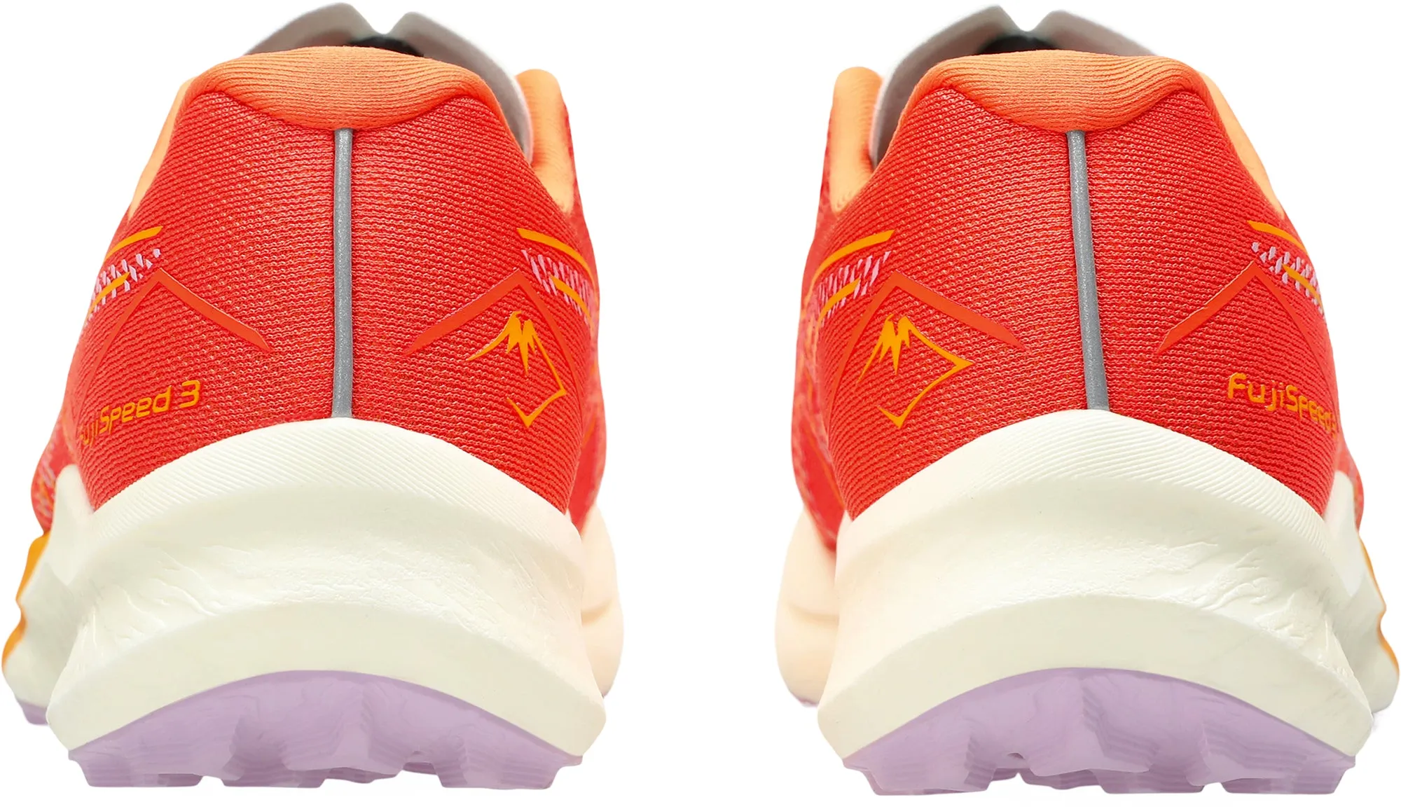 Asics FujiSpeed 3 Womens Trail Running Shoes - Orange Performance Shoes