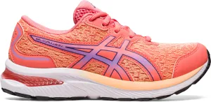 Asics Gel Cumulus 24 GS Junior Running Shoes - Orange Asics athletic footwear for training sessions