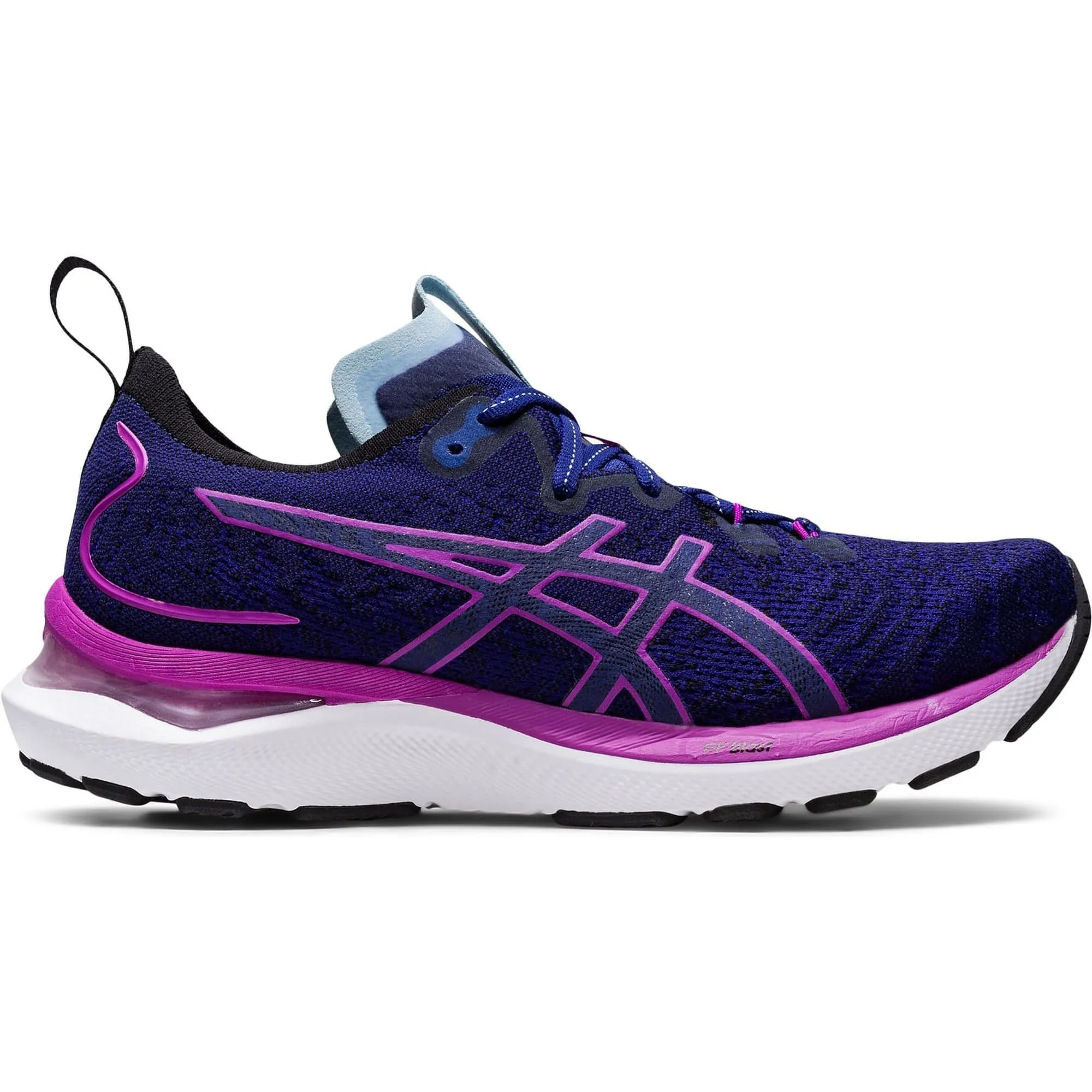 Asics Gel Cumulus 24 MK Womens Running Shoes - Blue Asics athletic footwear for training sessions