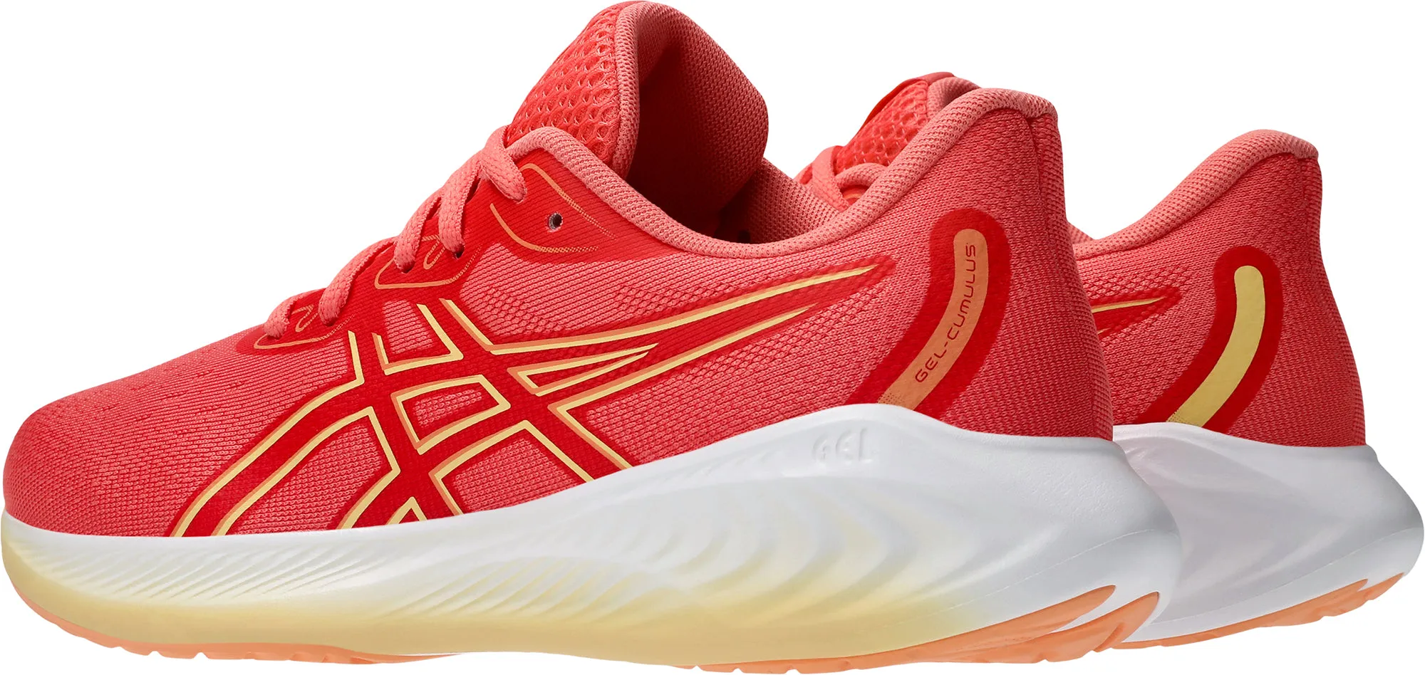 Asics Gel Cumulus 26 GS Junior Running Shoes - Orange Performance Shoes