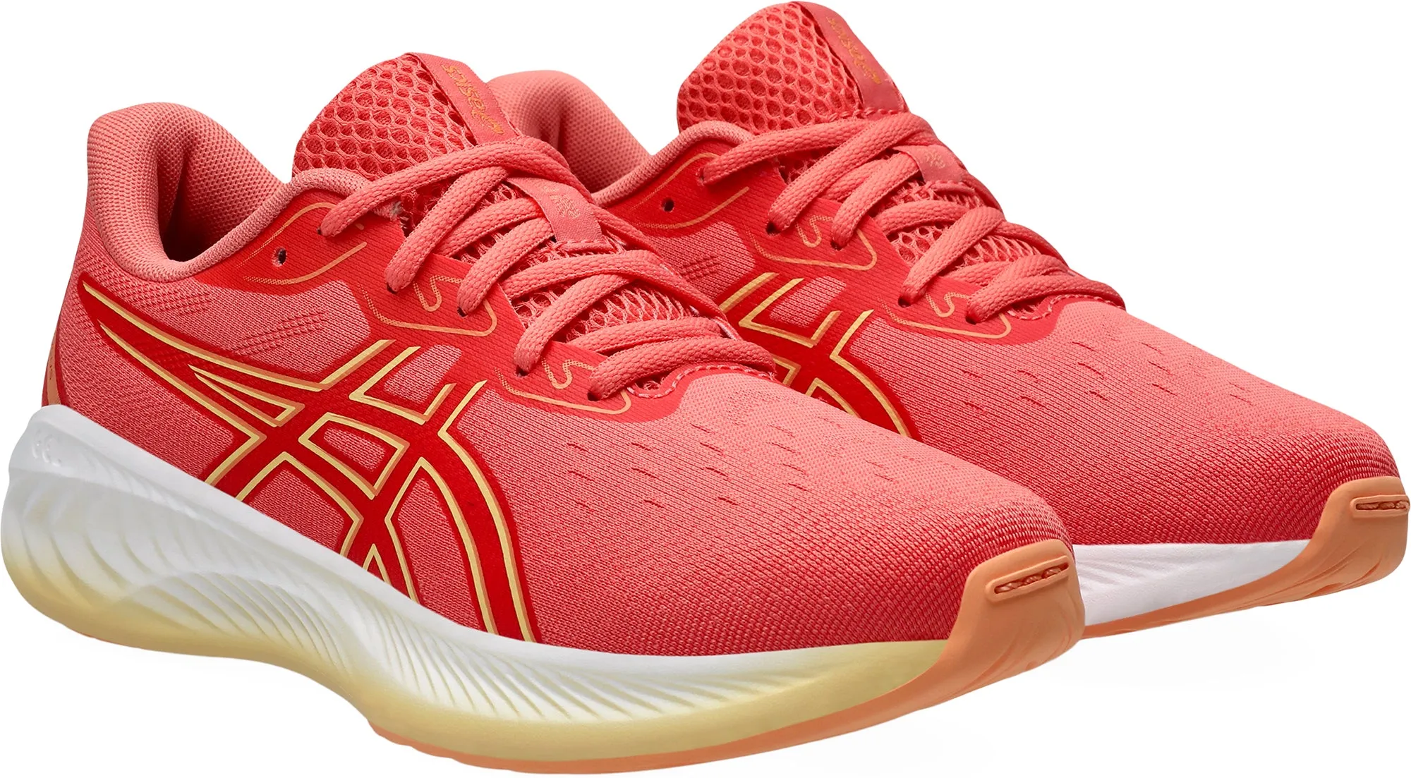 Asics Gel Cumulus 26 GS Junior Running Shoes - Orange Performance Shoes