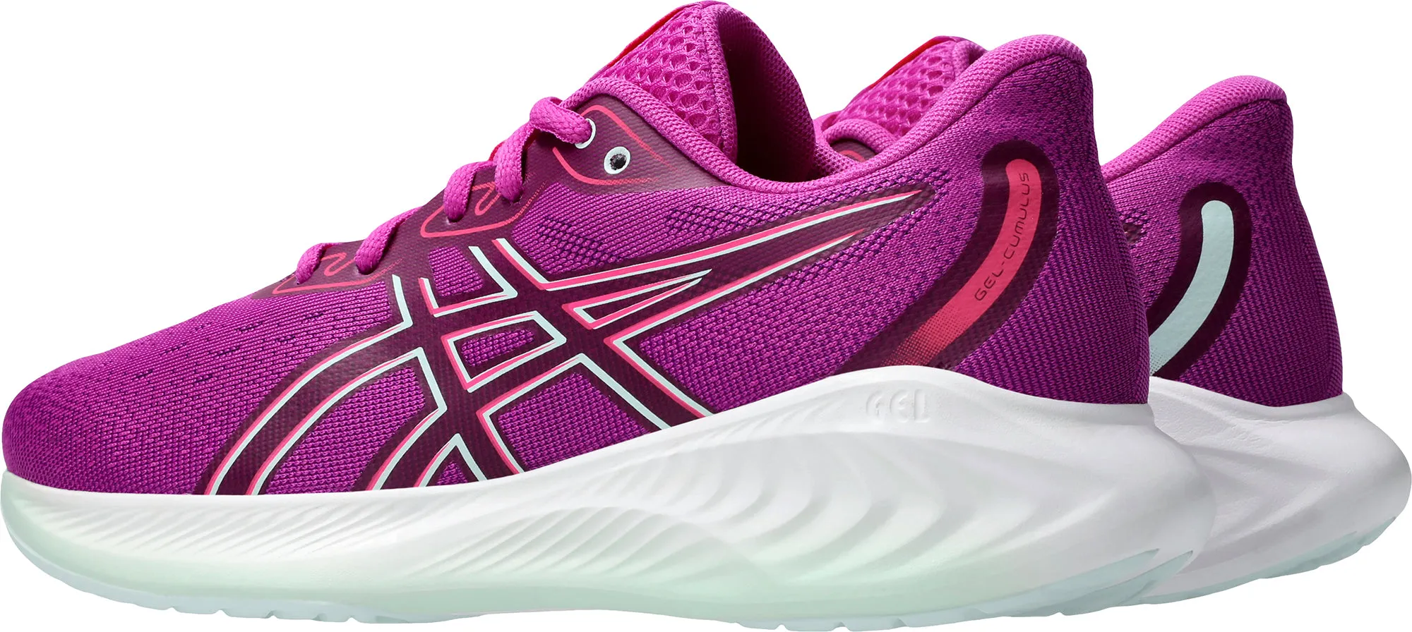 Asics Gel Cumulus 26 GS Junior Running Shoes - Pink Performance Shoes