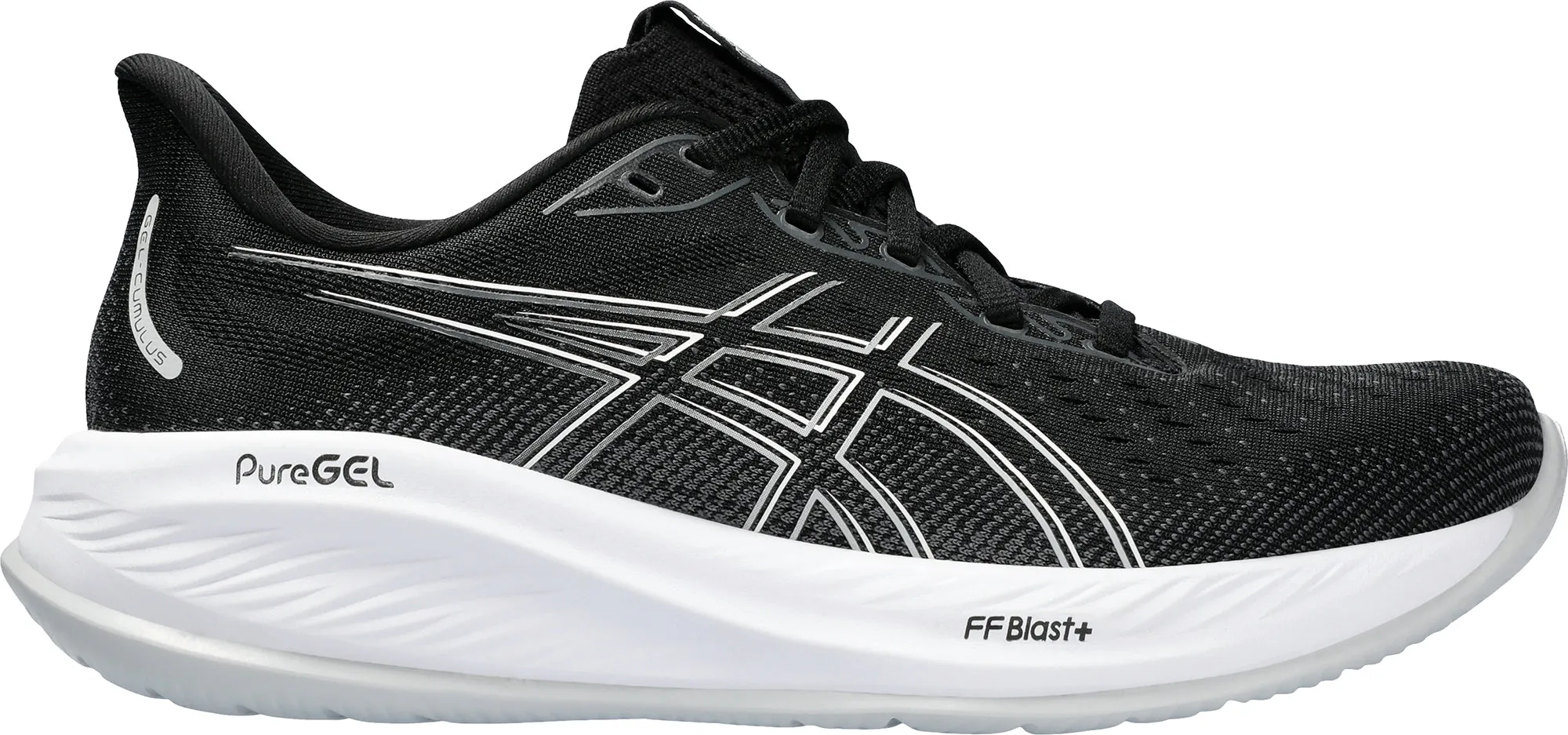 Asics Gel Cumulus 26 Womens Running Shoes - Black Asics athletic footwear for training sessions