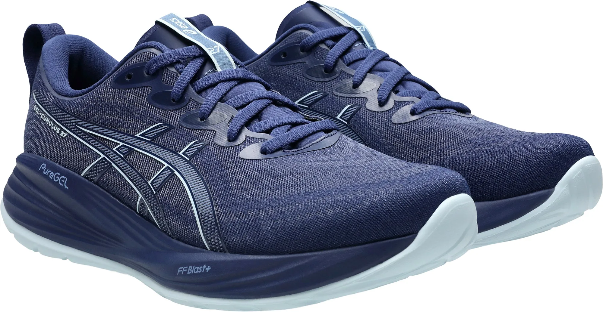 Asics Gel Cumulus 27 Mens Running Shoes - Blue Performance Shoes