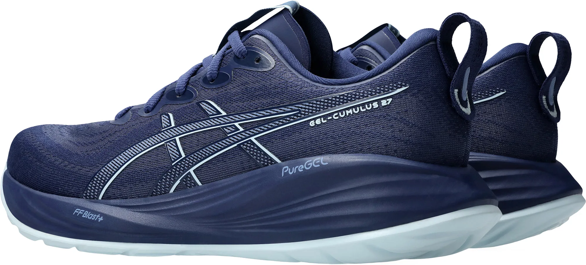 Asics Gel Cumulus 27 Mens Running Shoes - Blue Performance Shoes