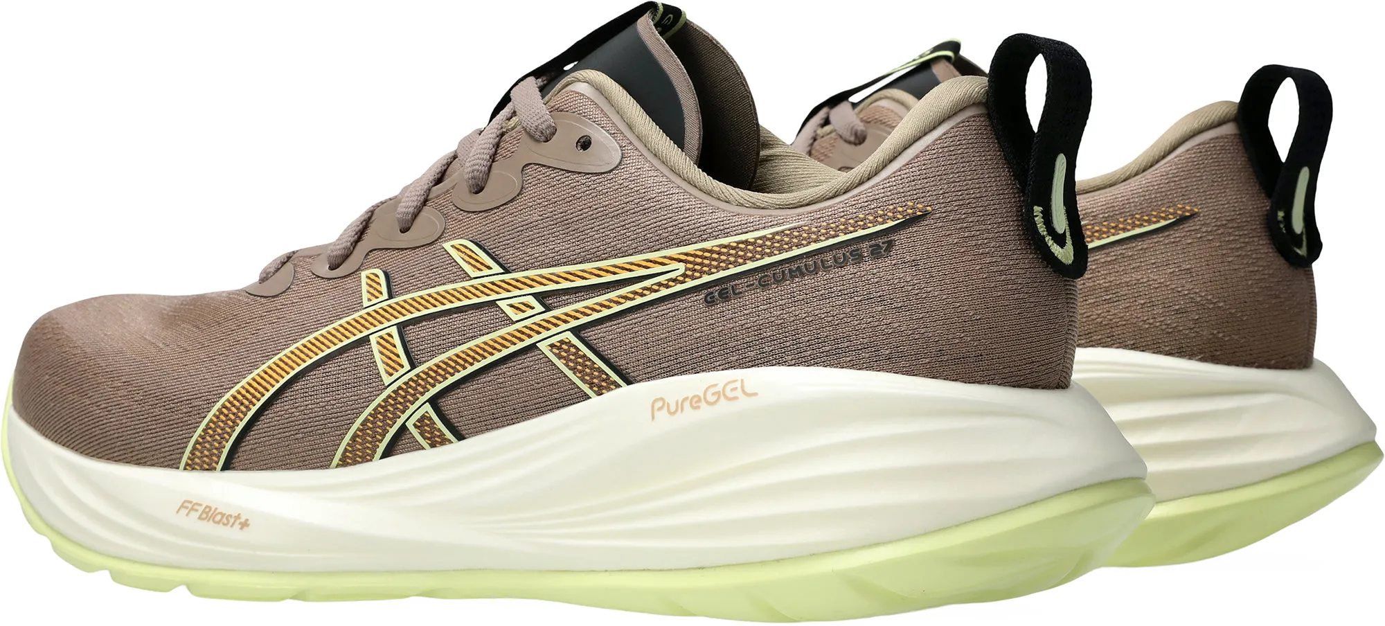 Asics Gel Cumulus 27 Mens Running Shoes - Brown Performance Shoes