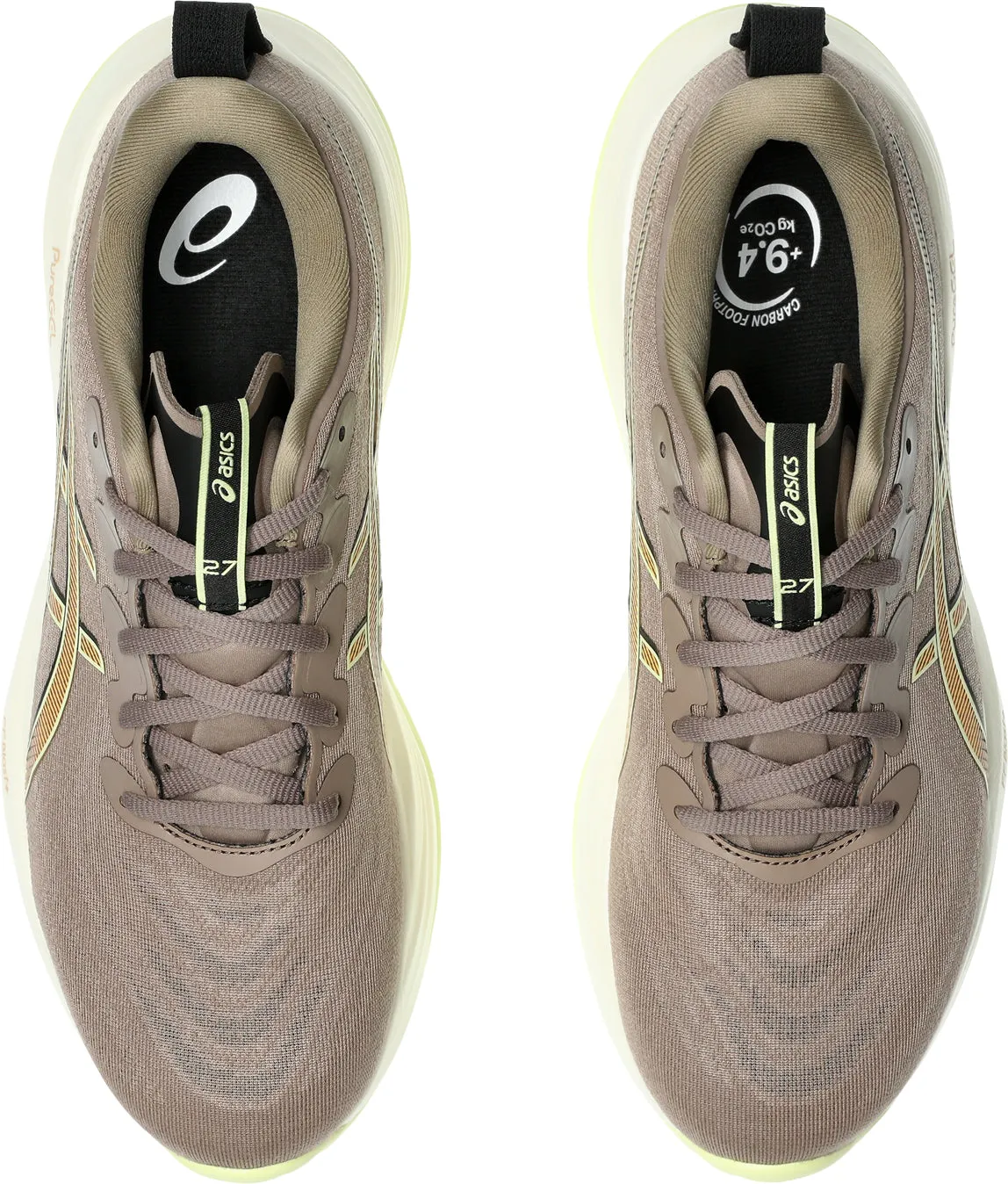 Asics Gel Cumulus 27 Mens Running Shoes - Brown Performance Shoes