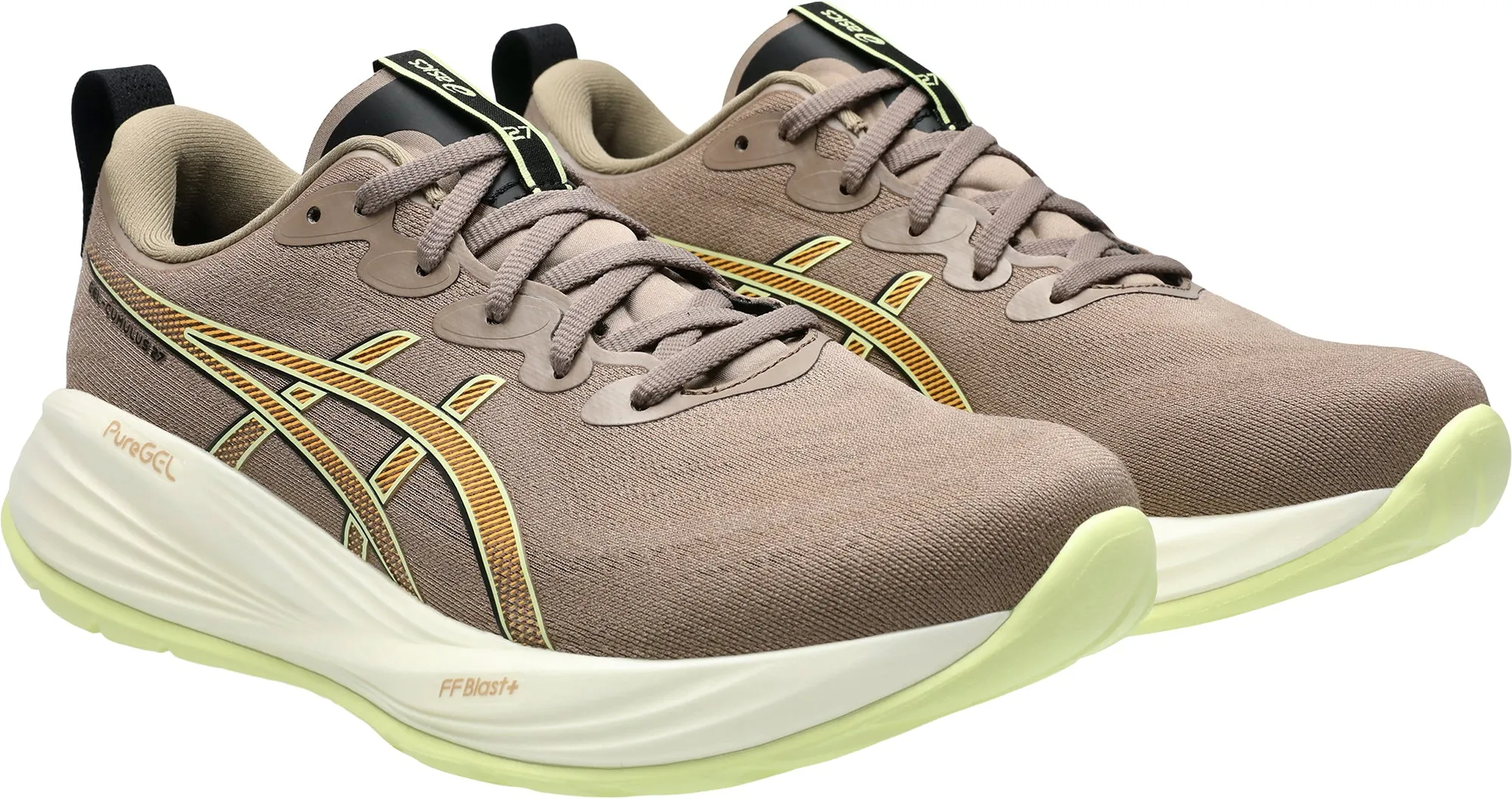 Asics Gel Cumulus 27 Mens Running Shoes - Brown Performance Shoes