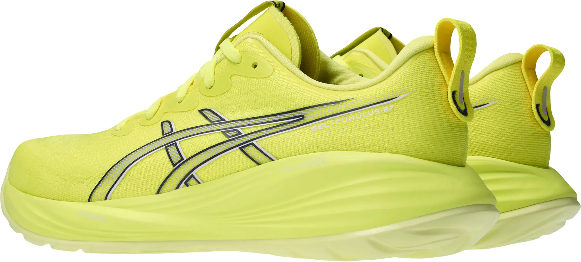 Asics Gel Cumulus 27 Mens Running Shoes - Yellow Performance Shoes