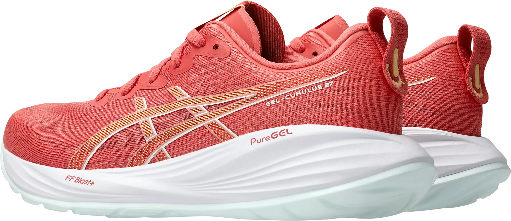 Asics Gel Cumulus 27 Womens Running Shoes - Pink Performance Shoes