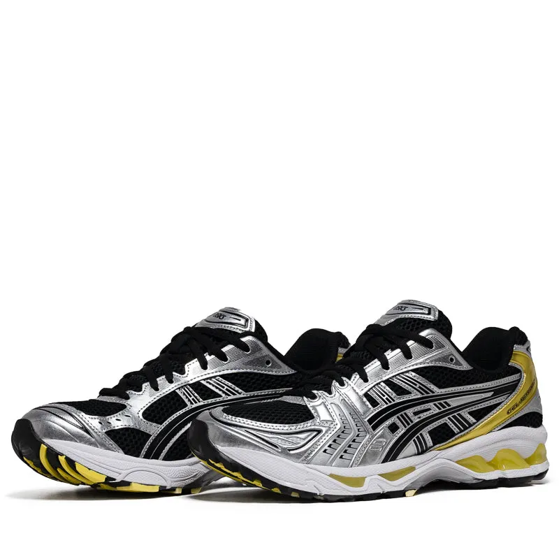 Asics Gel-Kayano 14 - Black/Lemon Spark Asics classic sport shoe designs