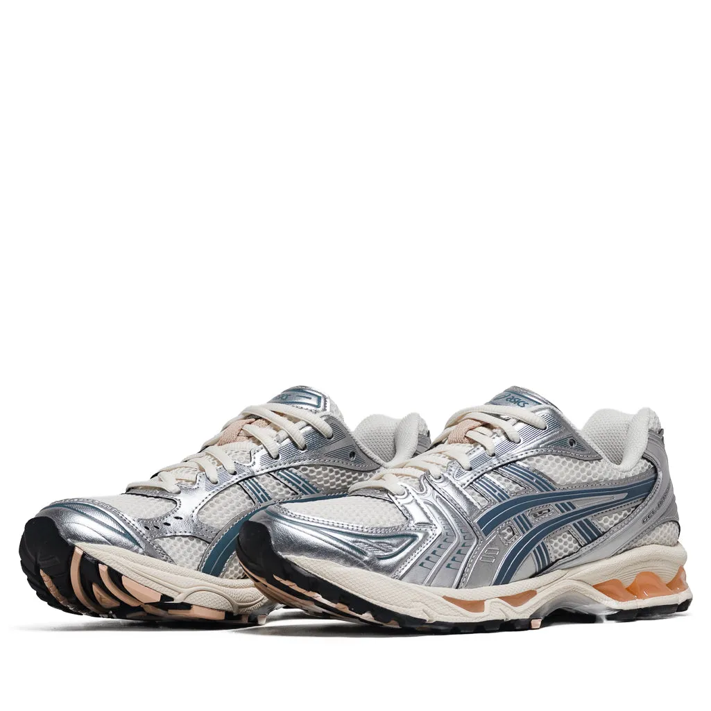 Asics Gel-Kayano 14 - Cream/Ironclad Asics classic sport shoe designs