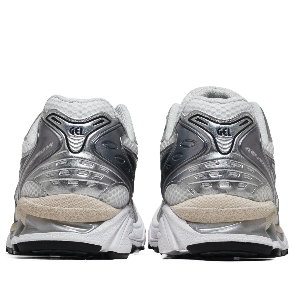 Asics Gel-Kayano 14 - White/Graphite Grey Asics classic sport shoe designs