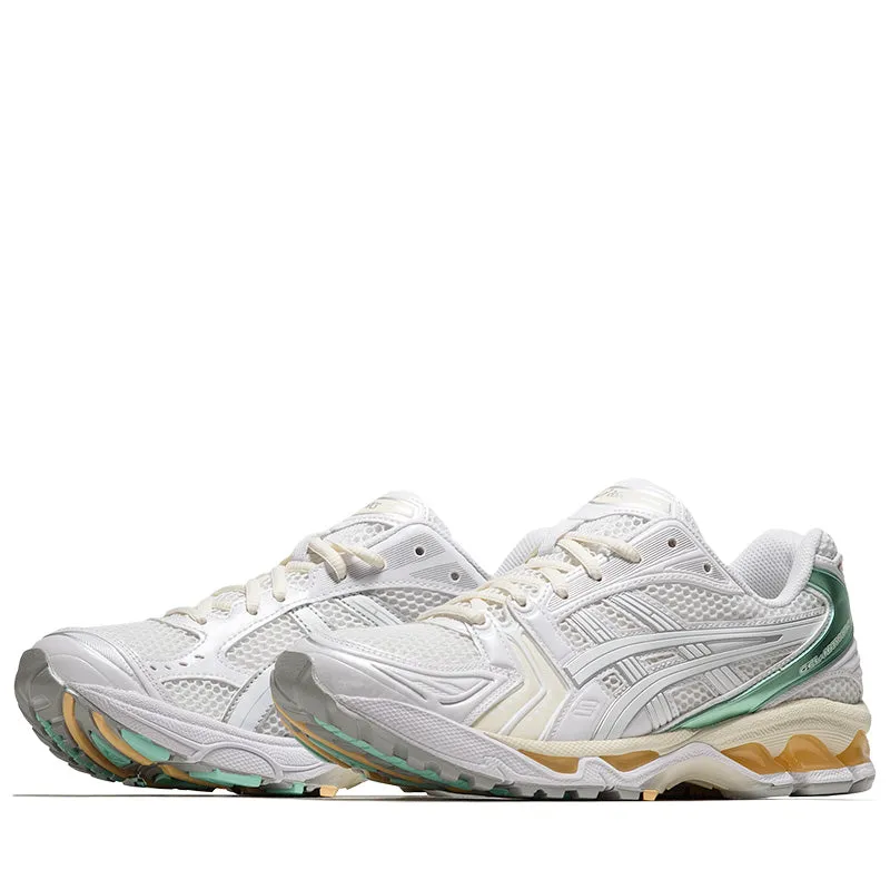 Asics Gel-Kayano 14 - White/White Asics classic sport shoe designs