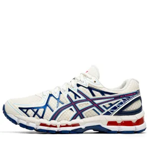 Asics Gel-Kayano 20 - Cream/Deep Marine Asics versatile shoes for sport and street