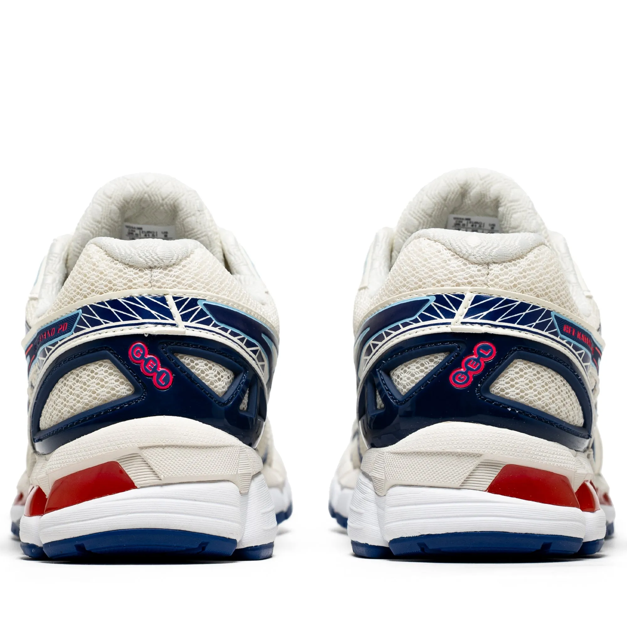 Asics Gel-Kayano 20 - Cream/Deep Marine Asics classic sport shoe designs