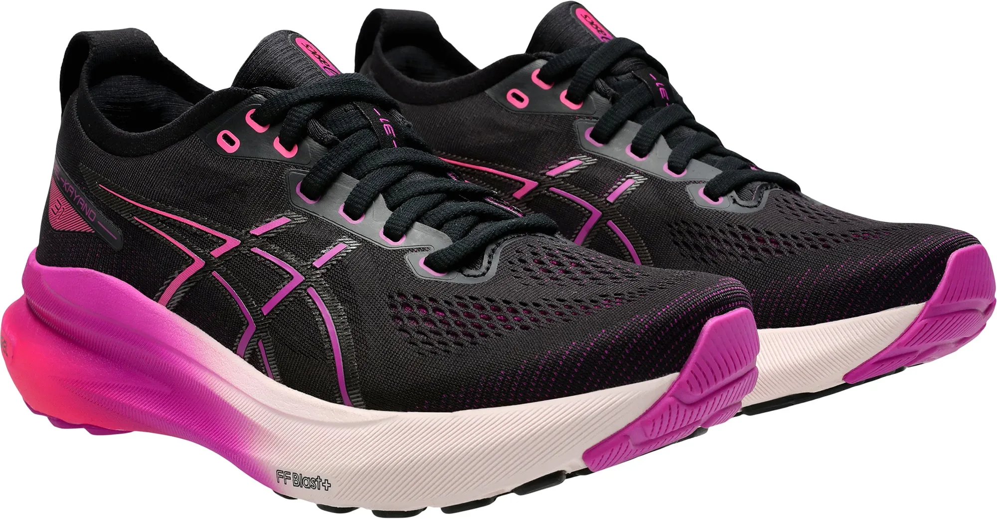 Asics Gel Kayano 31 Womens Running Shoes - Black Performance Shoes