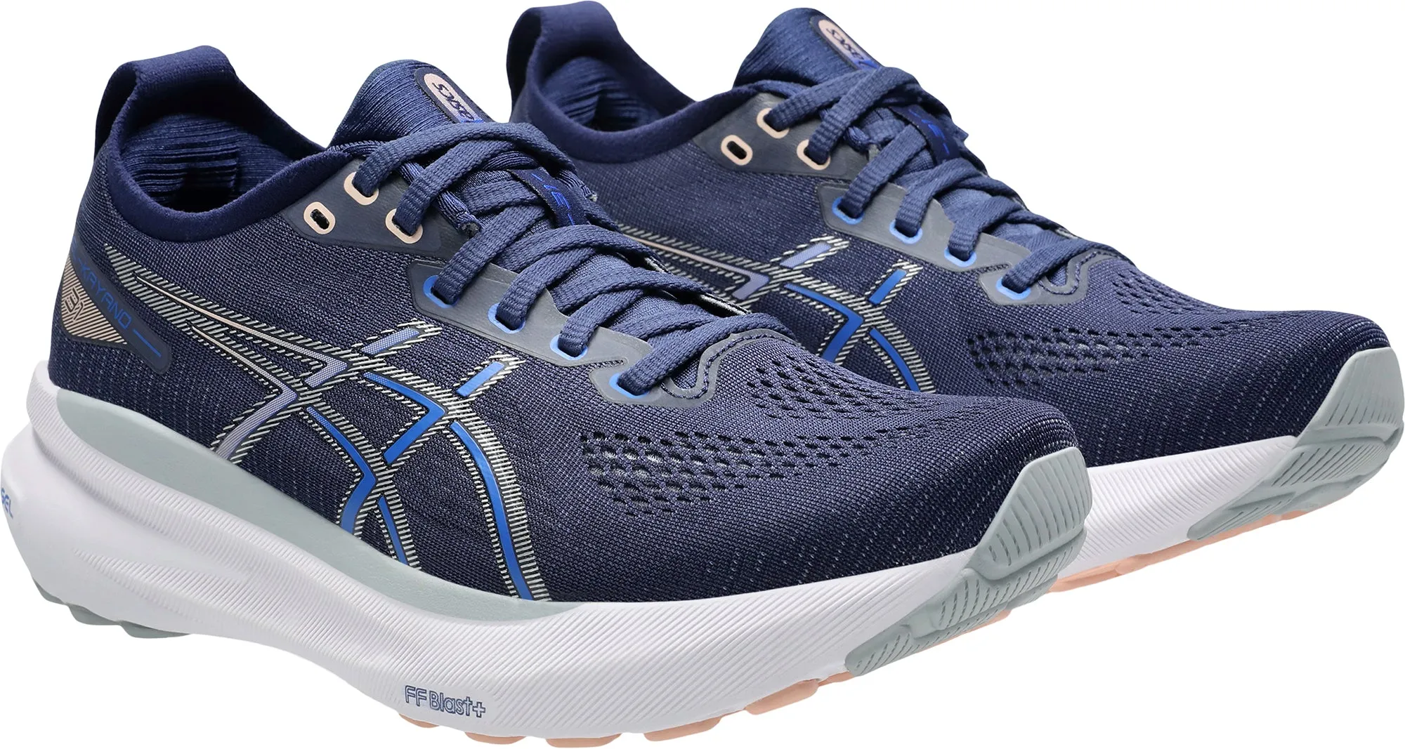 Asics Gel Kayano 31 Womens Running Shoes - Blue Performance Shoes