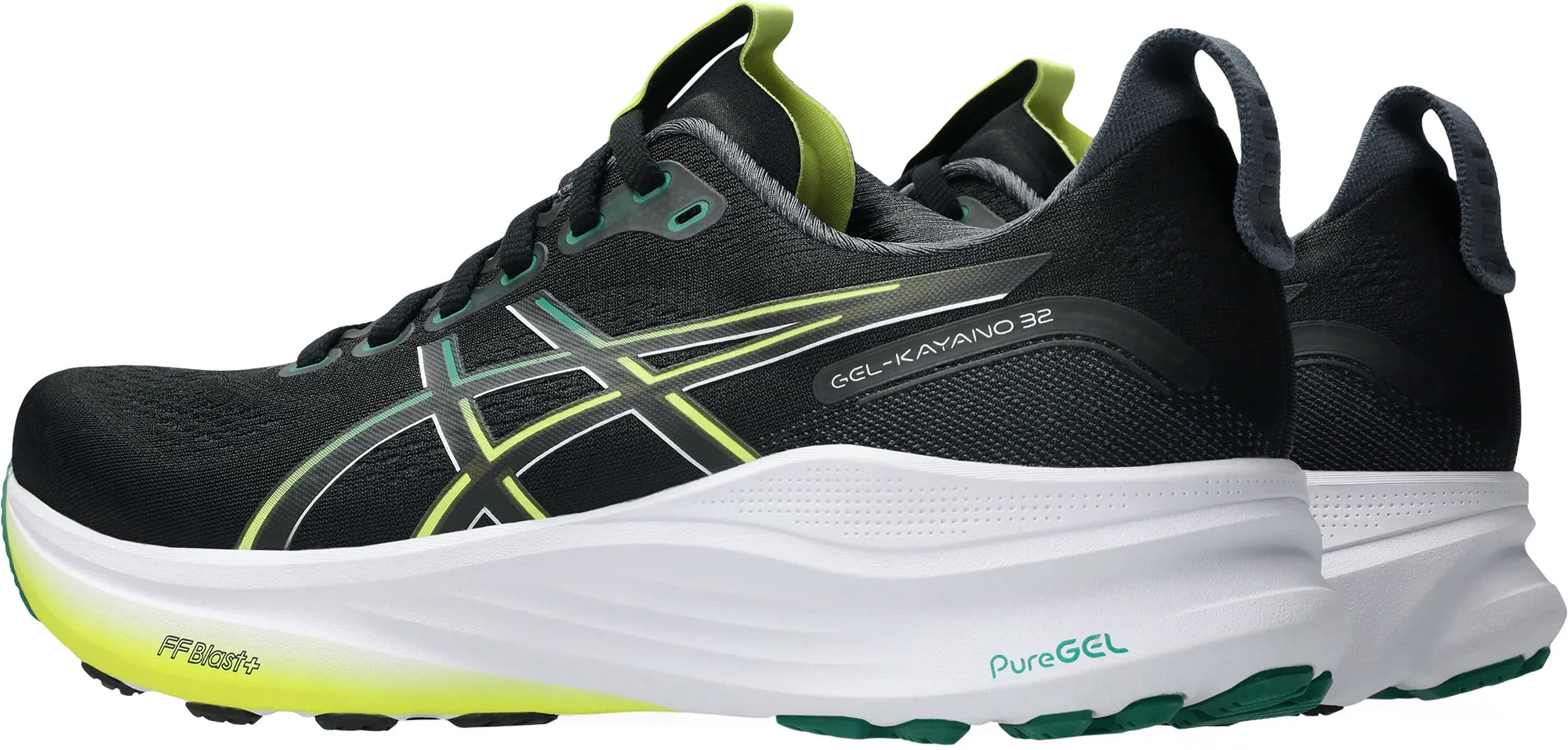 Asics Gel Kayano 32 Mens Running Shoes - Black Performance Shoes