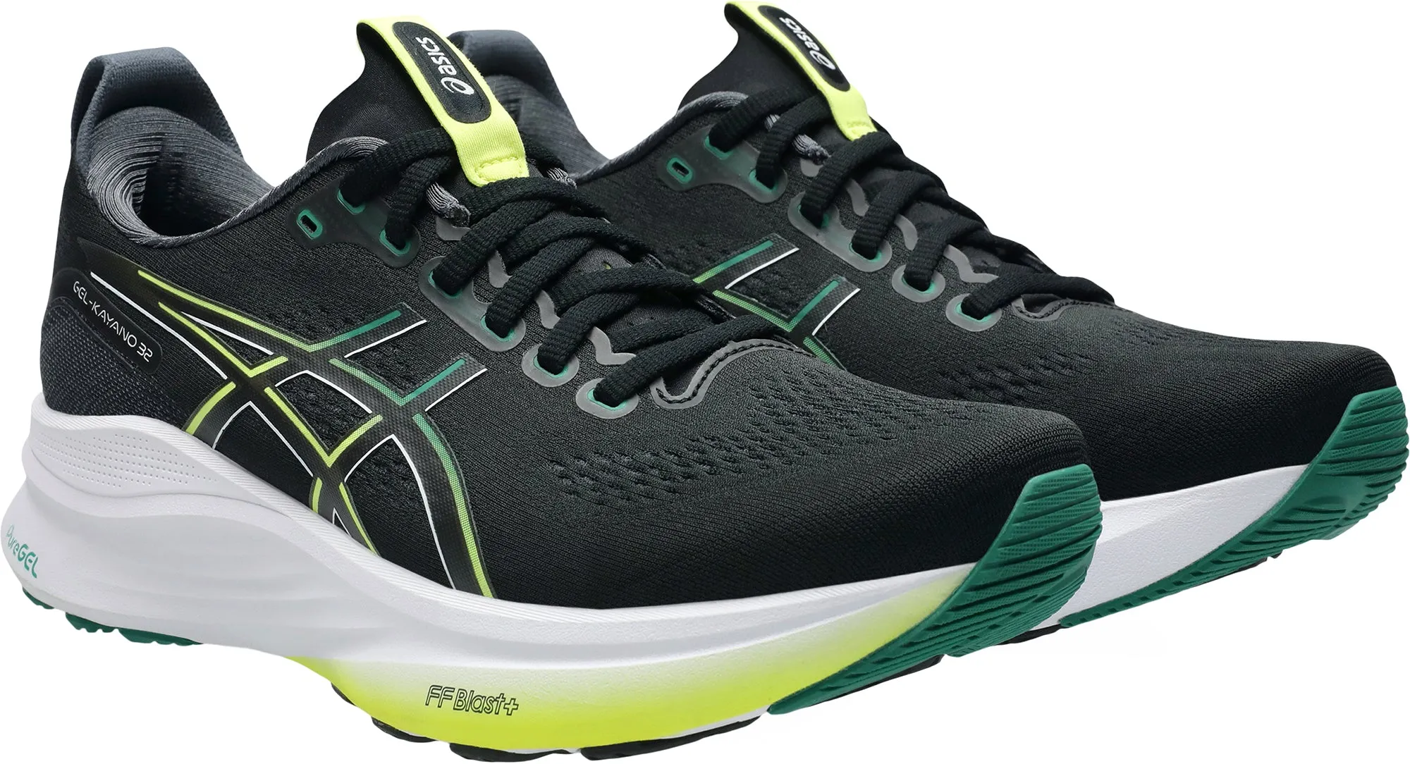 Asics Gel Kayano 32 Mens Running Shoes - Black Performance Shoes