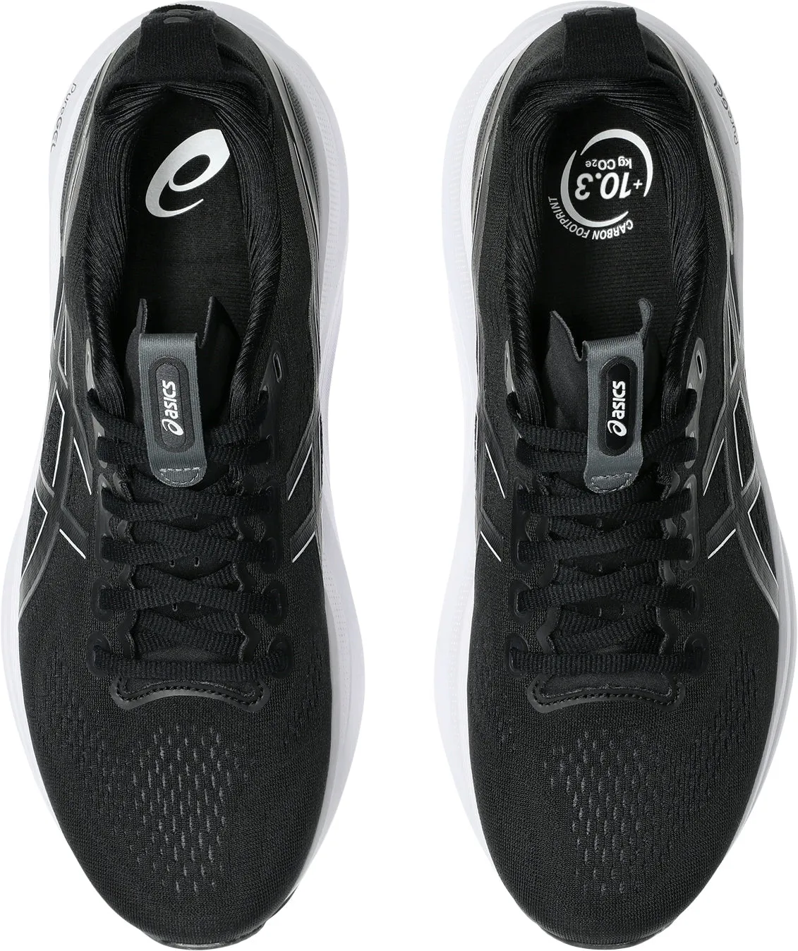 Asics Gel Kayano 32 WIDE FIT (2E) Mens Running Shoes - Black Performance Shoes