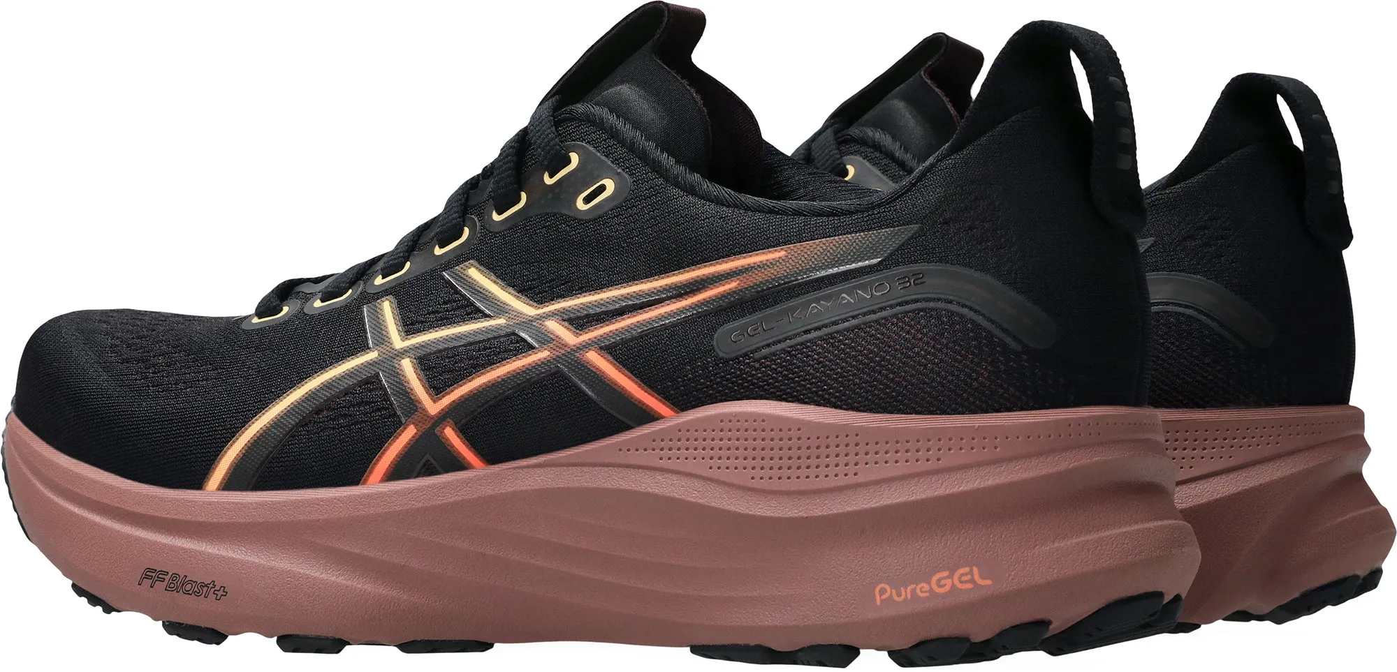 Asics Gel Kayano 32 Womens Running Shoes - Black Performance Shoes