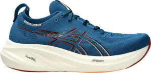 Asics Gel Nimbus 26 Mens Running Shoes - Navy Asics athletic footwear for training sessions