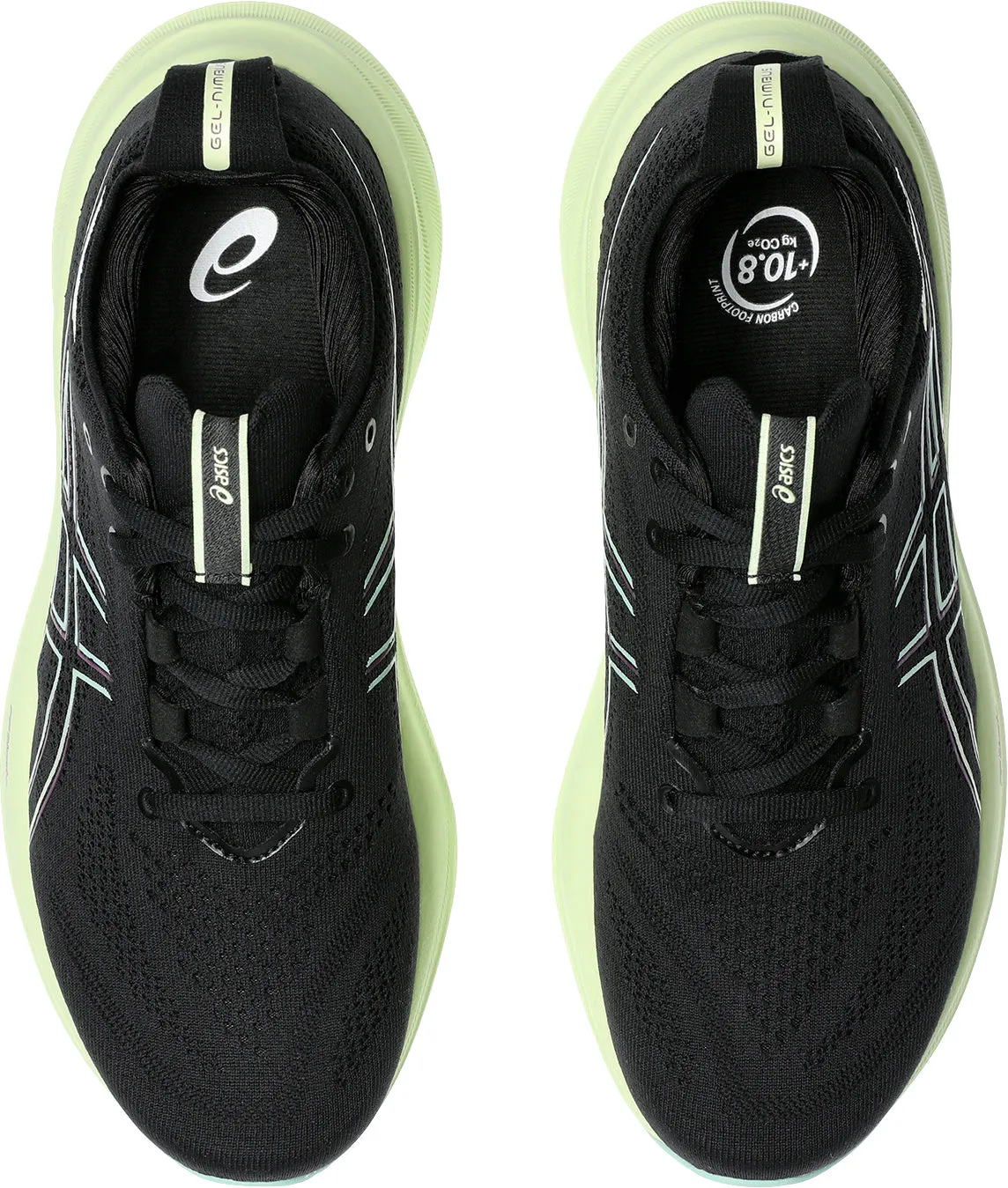 Asics Gel Nimbus 26 Womens Running Shoes - Black Performance Shoes