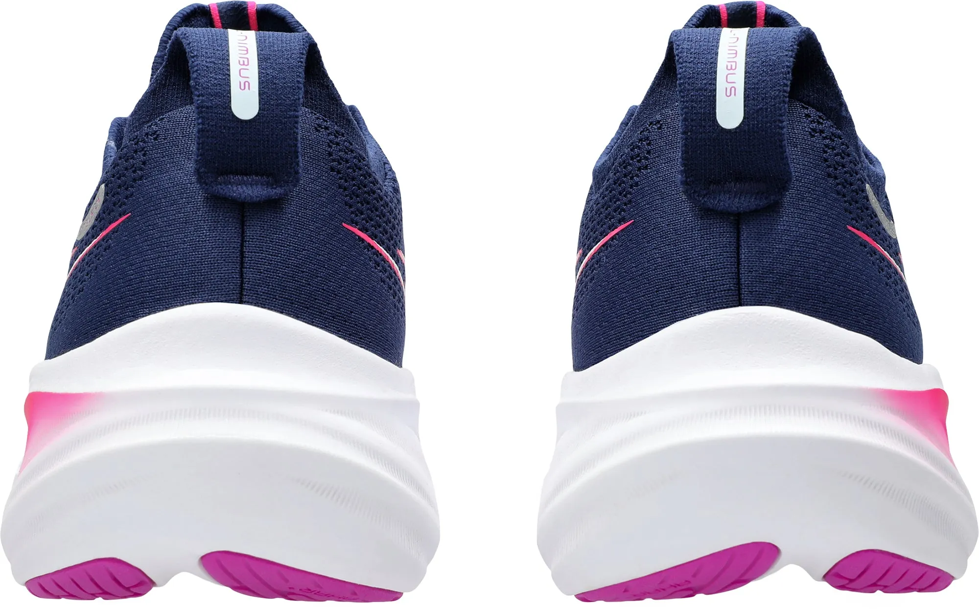 Asics Gel Nimbus 26 Womens Running Shoes - Navy Performance Shoes