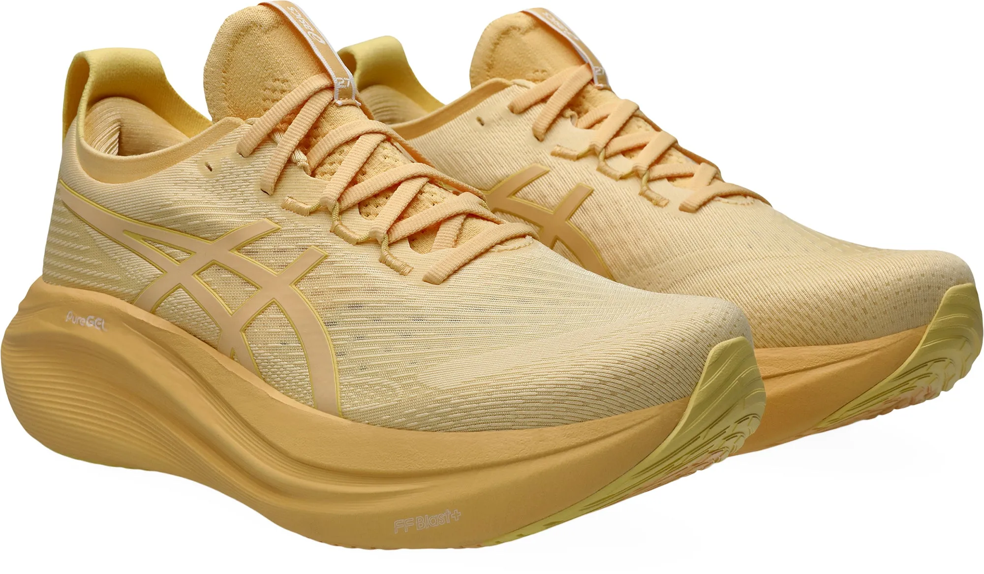Asics Gel Nimbus 27 Lite-Show Mens Running Shoes - Orange Performance Shoes