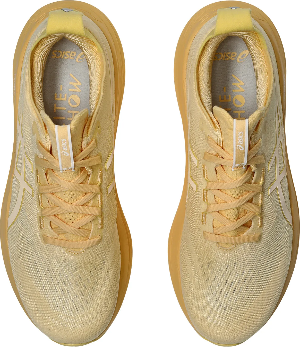 Asics Gel Nimbus 27 Lite-Show Mens Running Shoes - Orange Performance Shoes