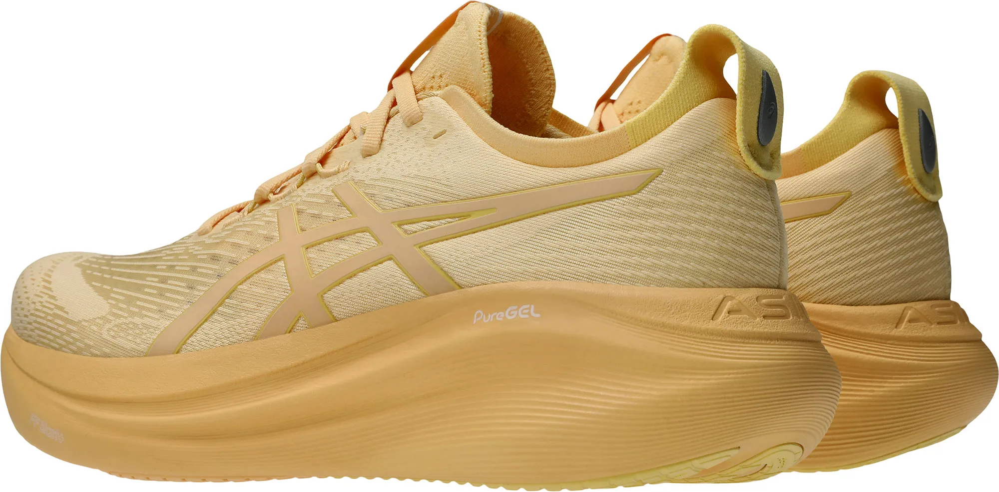 Asics Gel Nimbus 27 Lite-Show Mens Running Shoes - Orange Performance Shoes